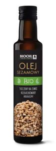 OLEJ SEZAMOWY TOCZONY NA ZIMNO BIO 250 ml - BIOOIL - 2860538939