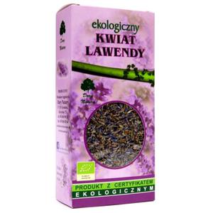 HERBATKA Z KWIATU LAWENDY BIO 50 g - DARY NATURY - 2860538988