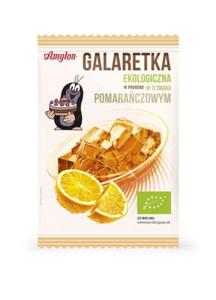 GALARETKA O SMAKU POMARACZOWYM BEZGLUTENOWA BIO 40 g - AMYLON - 2825280248