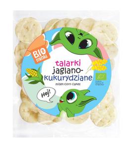 TALARKI JAGLANO-KUKURYDZIANE BIO 55 g - BIOMINKI - 2860539422