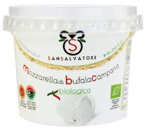 MOZZARELLA Z MLEKA BAWOLEGO (1 kulka w kubeczku) BIO 320 g - BIOLOGICA - 2860539481