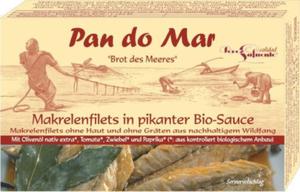 MAKRELA W BIO PIKANTNYM SOSIE 120 g - PAN DO MAR - 2860539508