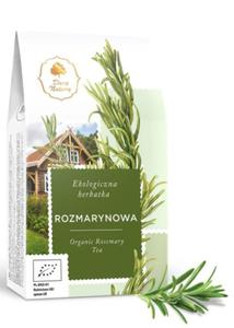 HERBATKA ROZMARYNOWA BIO 80 g - DARY NATURY - 2860539654