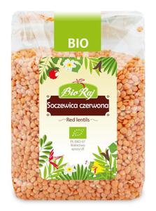 SOCZEWICA CZERWONA BIO 400 g - BIO RAJ - 2860539771