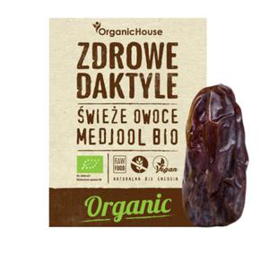 DAKTYLE MEDJOOL BEZGLUTENOWE BIO 280 g - ORGANIC HOUSE (ZDROWE DAKTYLE) - 2860539829