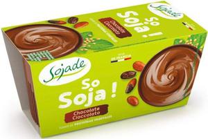 Deser sojowy czekoladowy bezgluten. BIO (2x100g) Sojade - 2860536006