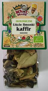 LICIE LIMONKI KAFFIR SUSZONE BIO 15 g - ROYAL BRAND - 2860539941