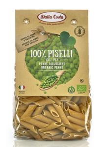 MAKARON (Z GROSZKU ZIELONEGO) PENNE BEZGLUTENOWY BIO 250 g - DALLA COSTA - 2860540049