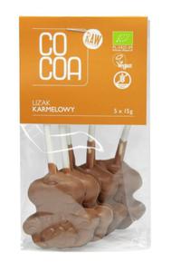 LIZAKI KARMELOWE BEZGLUTENOWE BIO (5 x 15 g) 75 g - COCOA