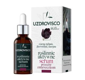 SERUM DO TWARZY PRZECIWZMARSZCZKOWE CZARNY TULIPAN W AMPUCE 30 ml - UZDROVISCO - 2860540414