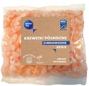 KREWETKI PӣNOCNE ZIMNOWODNE MSC GOTOWANE I OBRANE MROONE 200 g - BETTER FISH - 2865056374