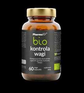 KAPSUKI NA KONTROL WAGI BIO 60 szt. (33 g) - PHARMOVIT - 2865056441