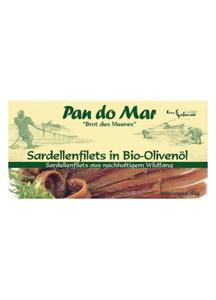 Anchois (sardele) Bio oliwie z oliwek 50g Pan do Mar - 2825280450