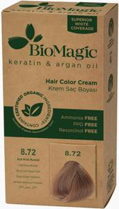 FARBA DO WOSW JASNY BEOWY BLOND (8.72) 250 g - BIOMAGIC - 2865452758