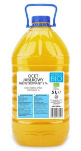 OCET JABKOWY NIEFILTROWANY BIO 5 % 5 L - HORECA - 2866802781