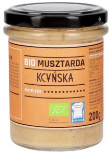 MUSZTARDA KCYSKA ZIARNISTA BIO 200 g - P.P.U.H GREWLING - 2866802787