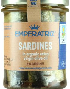 SARDYNKI EUROPEJSKIE W BIO OLIWIE Z OLIWEK EXTRA VIRGIN 190 g (133 g) (SOIK) - EMPERATRIZ - 2868003845