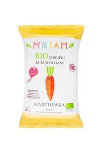 CHRUPKI KUKURYDZIANE MARCHEWKA BEZGL. BIO 55G AM AM - 2868003856