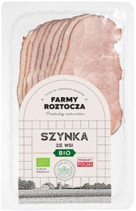 SZYNKA ZE WSI PLASTRY BIO 100 g - FARMY ROZTOCZA (NA ZAMWIENIE) - 2868390168