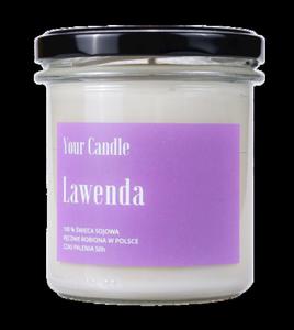 WIECA SOJOWA LAWENDA 300 ml - YOUR CANDLE - 2868489011