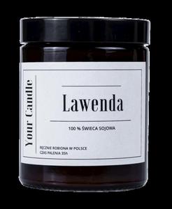 WIECA SOJOWA LAWENDA 180 ml - YOUR CANDLE - 2868489022