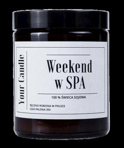 WIECA SOJOWA WEEKEND W SPA 180 ml - YOUR CANDLE - 2868489041