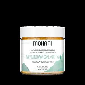 EMULSJA DO MYCIA TWARZY I DEMAKIJAU ANTYOKSYDACYJNA WITAMINOWA GALARETKA 60 ml - MOHANI - 2869283987