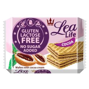 WAFLE KAKAOWE BEZ GLUTENU, CUKRU I LAKTOZY 95G LEA LIFE - 2869485575