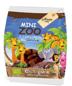 Ciasteczka z czekolad Mini ZOO 100g BIO ANIA - 2825280553