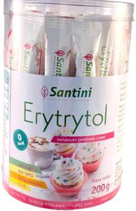 ERYTRYTOL W SASZETKACH BEZGLUTENOWY (40 x 5 g) 200 g - SANTINI - 2872145170