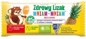 LIZAK O SMAKU ANANASOWYM Z WITAMINAMI I MINERAAMI BEZGLUTENOWY 6 g - STARPHARMA - 2877383131