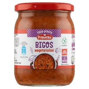 BIGOS WEGETARIASKI BEZGLUTENOWY 480 g - PRIMAVIKA - 2871069997