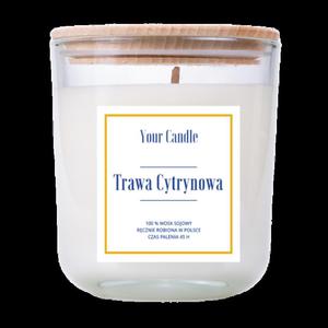 WIECA SOJOWA TRAWA CYTRYNOWA 210 ml - YOUR CANDLE - 2871828633