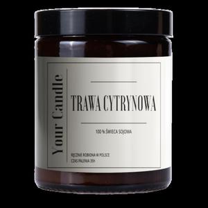 WIECA SOJOWA TRAWA CYTRYNOWA 180 ml - YOUR CANDLE - 2871828647