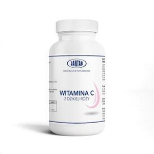 WITAMINA C Z DZIKIEJ RӯY 100 KAPSUEK (945 mg) - JANTAR - 2871828697