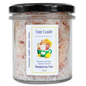 SL DO KPIELI NATURALNA Z OLEJKAMI ETERYCZNYMI WITECZNY CZAS 350 g - YOUR CANDLE - 2871828785