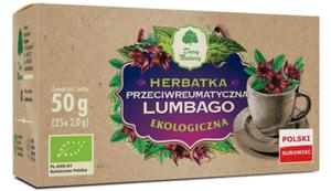 HERBATKA LUMBAGO PRZECIWREUMATYCZNA BIO (25 x 2 g) 50 g - DARY NATURY - 2871828824