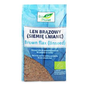 Len brzowy (siemi lniane) BIO 400g Bio Planet - 2825279753