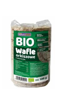 WAFLE ORKISZOWE PENOZIARNISTE Z SOL MORSK BIO 100 g - NATURAVENA - 2872245448