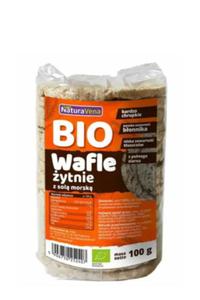 WAFLE YTNIE PENOZIARNISTE Z SOL MORSK BIO 100 g - NATURAVENA - 2872245452