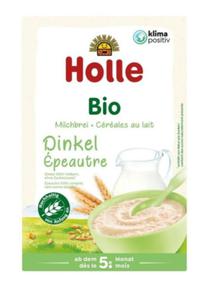 KASZKA MLECZNO - ORKISZOWA BEZ DODATKU CUKRW OD 5 MIESICA BIO 250 g - HOLLE - 2872145364