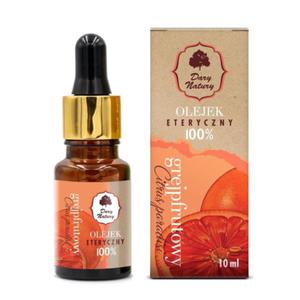 OLEJEK ETERYCZNY GREJPFRUTOWY 10 ml - DARY NATURY - 2873058406