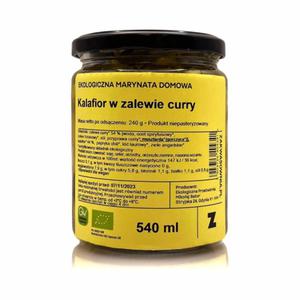 KALAFIOR MARYNOWANY W ZALEWIE CURRY BIO 540 ml - ZAKWASOWNIA - 2873508910