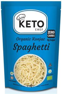 MAKARON KETO (KONJAC TYPU NOODLE SPAGHETTI) BEZGLUTENOWY BIO 270 g - BETTER THAN FOODS (KETO CHEF) - 2874318919