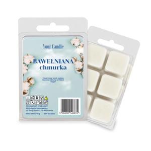 WOSK ZAPACHOWY SOJOWY BAWENIANA CHMURKA (6 x 10 g) 60 g - YOUR CANDLE - 2873813612