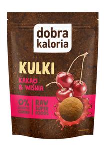 KULKI DAKTYLOWE KAKAO & WINIA 0% DODATKU CUKRU 58 g - DOBRA KALORIA - 2874542212