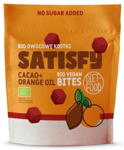 BITES CACAO + ORANGE OIL BIO 120 g - DIET-FOOD - 2875028615