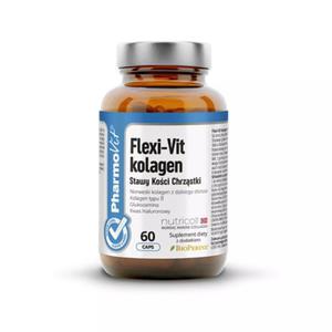 KAPSUKI NA WSPARCIE STAWW, KOCI I CHRZSTEK FLEXI-VIT KOLAGEN 60 KAPSUEK 50,7 g - PHARMOVIT (CLEAN LABEL) - 2875028712