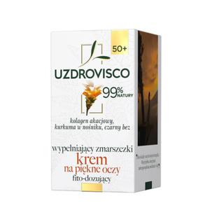 KREM POD OCZY WYPENIAJCY ZMARSZCZKI FITO-DOZUJCY 25 ml - UZDROVISCO (KURKUMA) - 2875123117