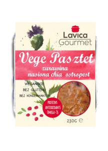 Vege pasztet z urawin, chia i ostropestem 220g Lavica Food - 2860536049